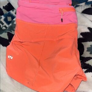 Lululemon Coral Athletic shorts